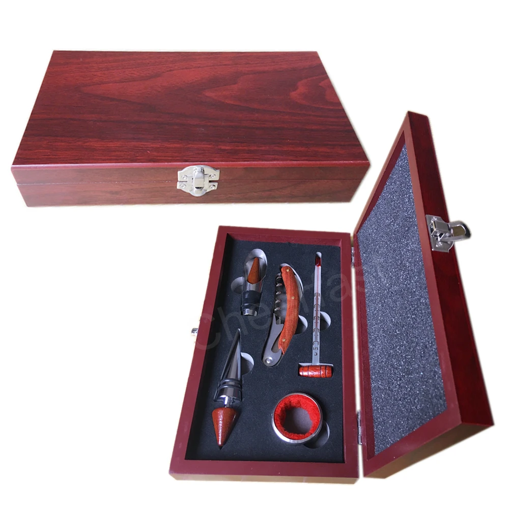 High quality Present Accessories Wooden Gift Set Wine