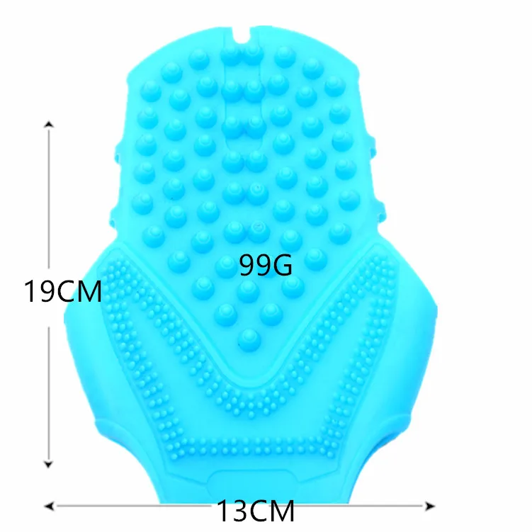 
Silicon Exfoliater Brush Cellulite Remover Silicone Blood Circulation Message Cleanser Silicone Body Massage Glove 