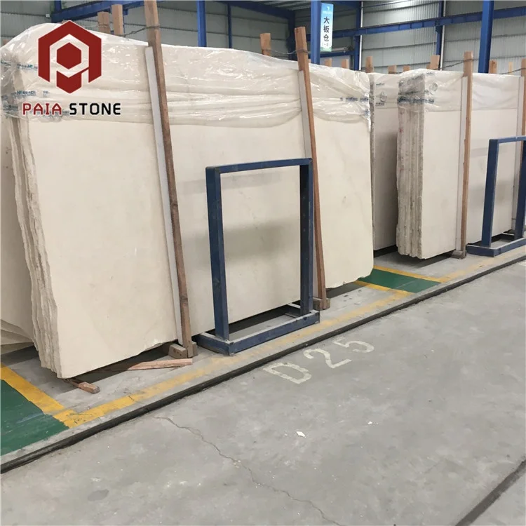 Moca Creme Limestone Stone Quarries in Portugal Polished marble exterior wall cladding prices of limestone