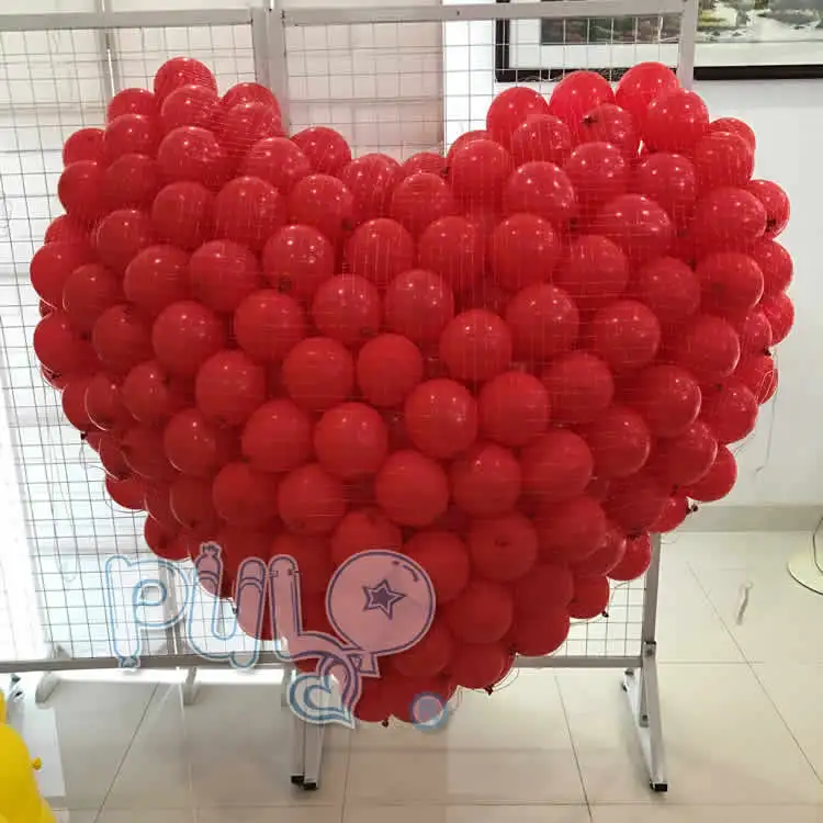 Heart Shaped balloon drop/release net