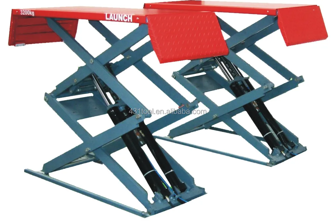 LAUNCH TLT632AF small scissor lift car lift basement car lift