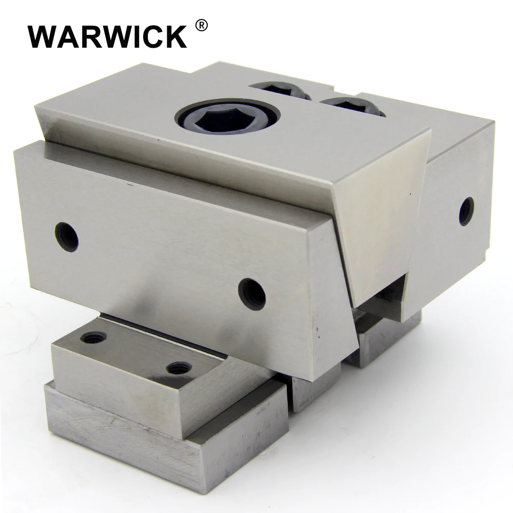 
Multiple clamp vice in row for CNC machine 