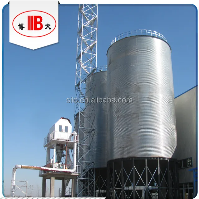 Б/у зерновой силос из оцинкованной стали для продажи