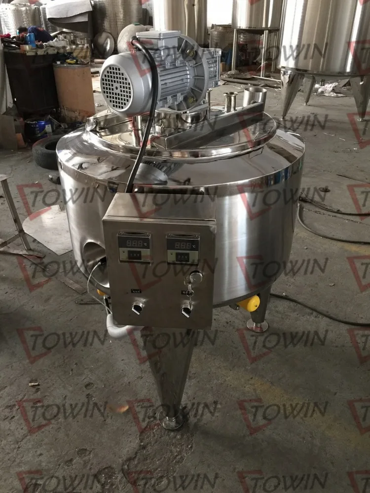 100L/200L Custom batch pasteurizer for milk/ yogurt / cheese / cream / tomato sauce / chilli paste pasteurizer for sale
