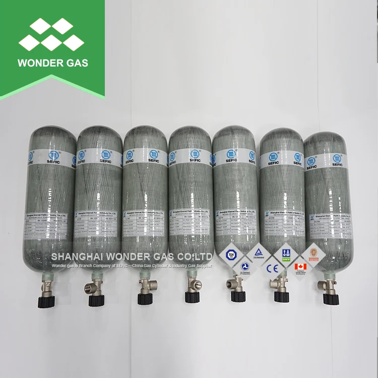 Лучший бренд в Китае, бак для пейнтбола из углеродного волокна, цилиндр Pcp пневматический пистолет, л, бак из углеродного волокна высокого давления