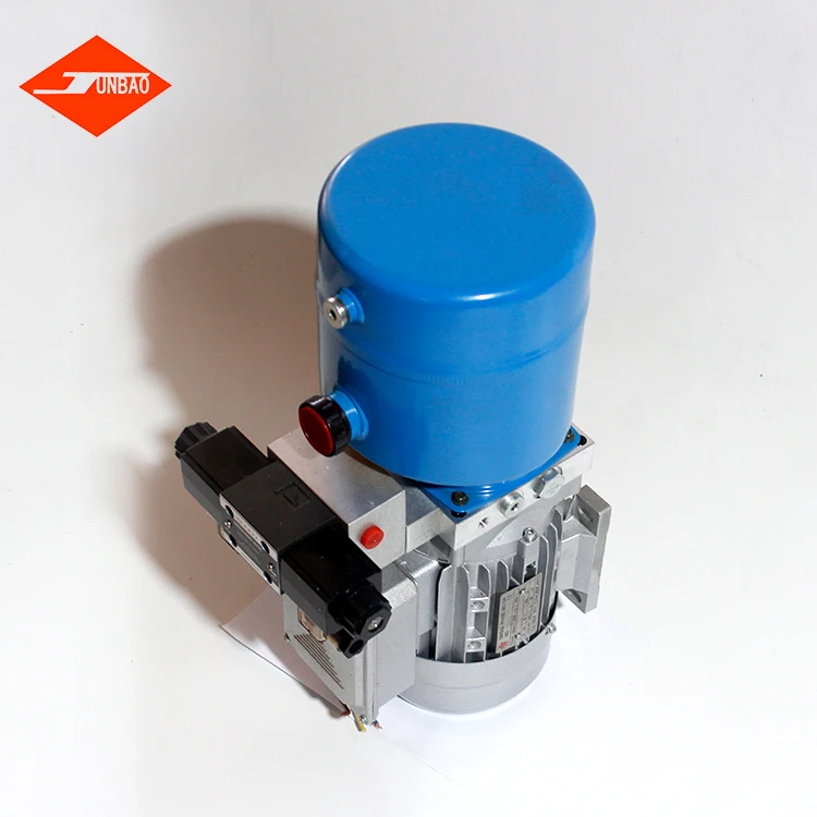 24v portable hydraulic power pack double acting hydraulic power unit
