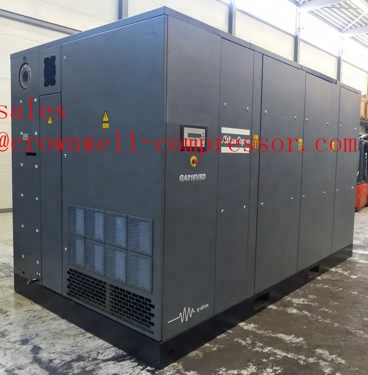 Винтовые компрессоры для водяного охлаждения Atlas Copco GA160WFF GA160 + WFF GA200WFF GA250WFF