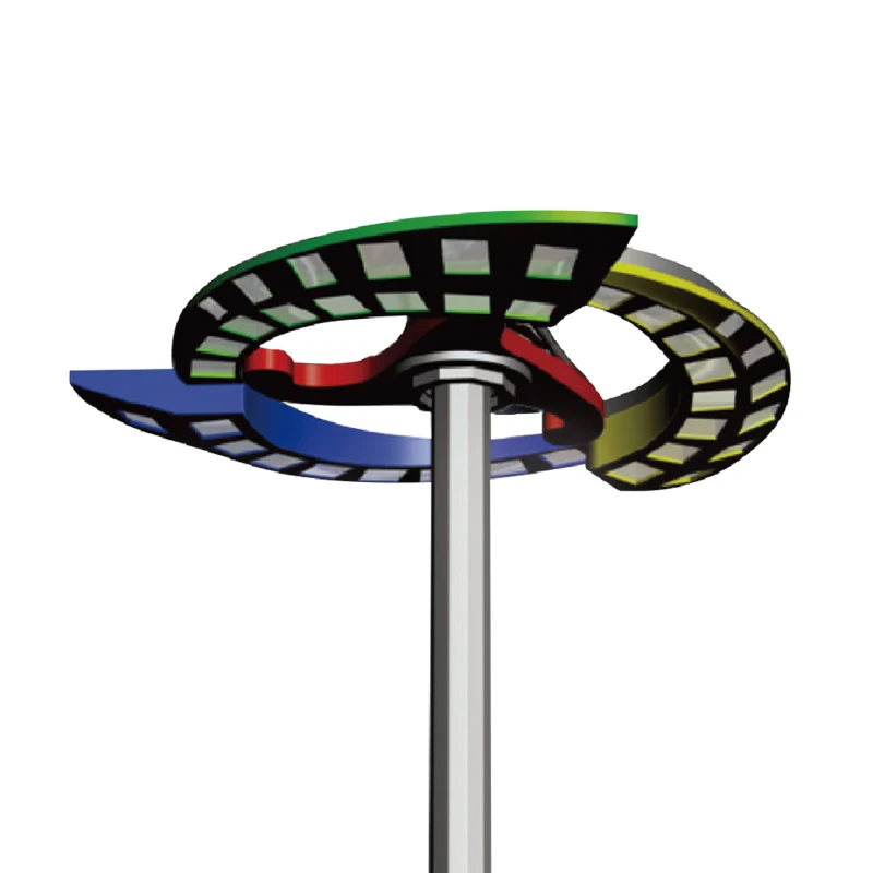 Hot selling 500w led light 30m high mast lighting pole