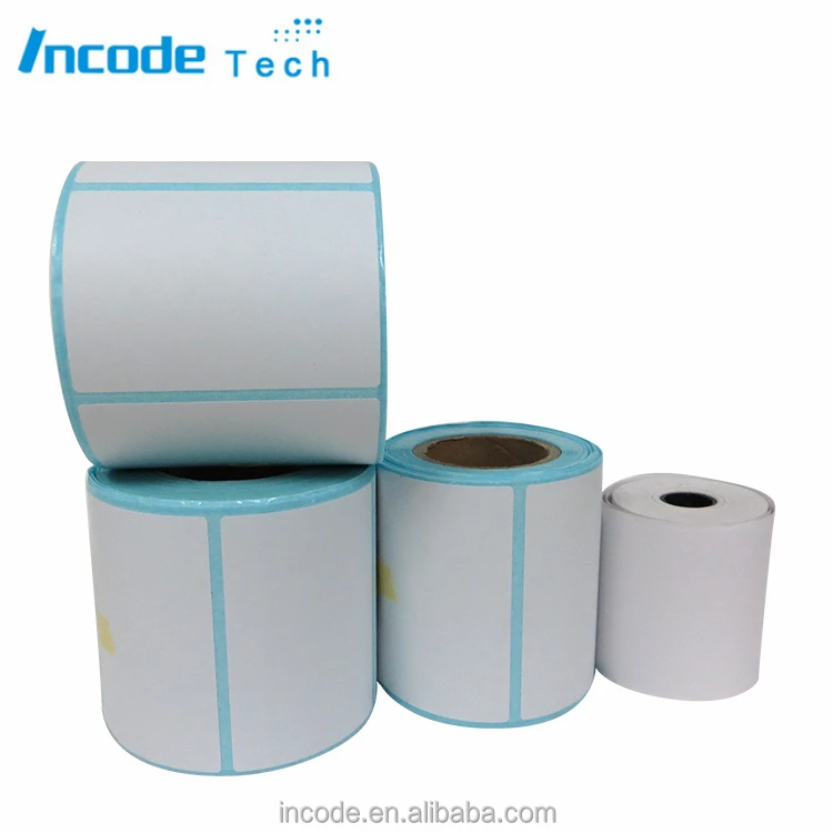 Wholesale Custom Size Bar code Label High Quality Self-adhesive Thermal Sticker Paper