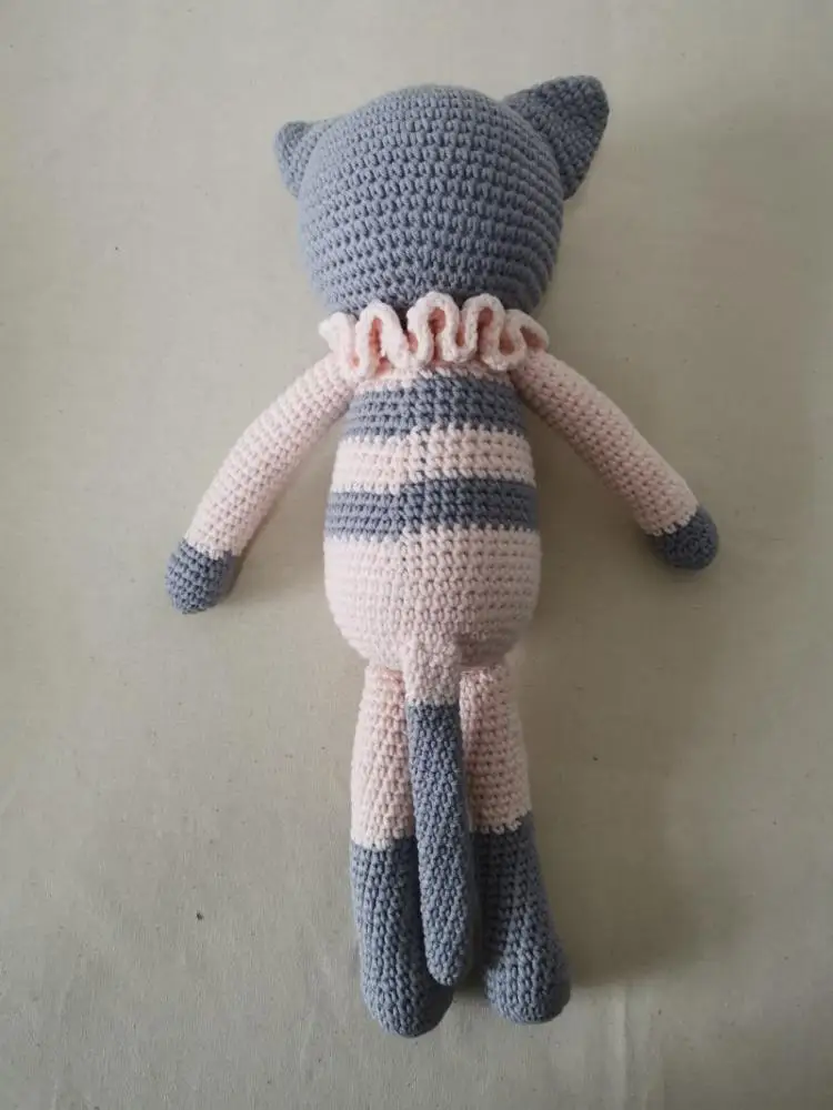 HEYBABEE High Quality 100% handmade Crochet Cartoon Animal Toys Baby Amigurumi Gifts Toy in 40CM Height HB-012