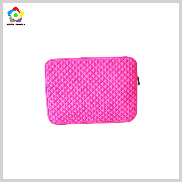 New design diamond pattern laptop bag neoprene tablet sleeve