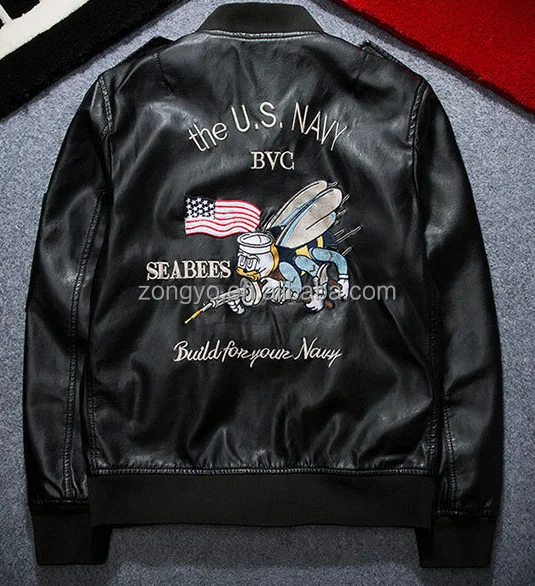 Custom Latest Outdoor Waterproof motorcycle letterman varsity Leather Jacket
