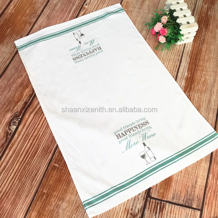
hot sale blank custom digital print tea towel High quality 100% Sublimation Tea Towel Custom Print 