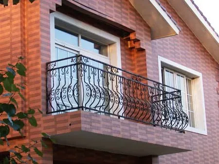wrought iron balcony railings