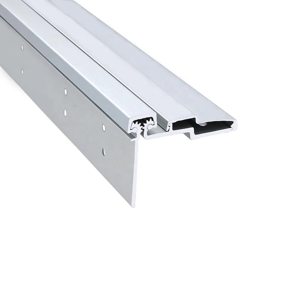 YHG010 Heavy Duty Half Surface Chinese Geared Continuous Hinge Door Aluminum