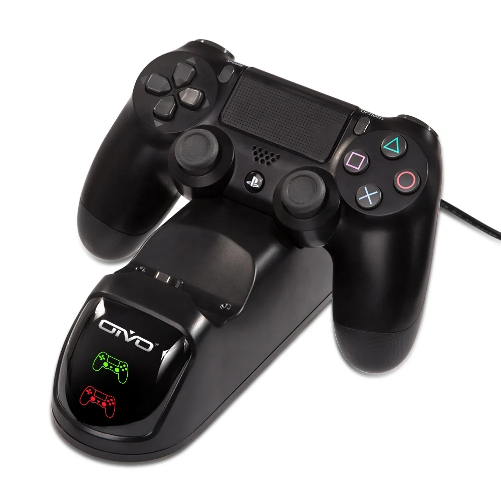 
OIVO IV-P4889 New Package Best Selling Dual Charging Dock for PS4 Wireless Controller 