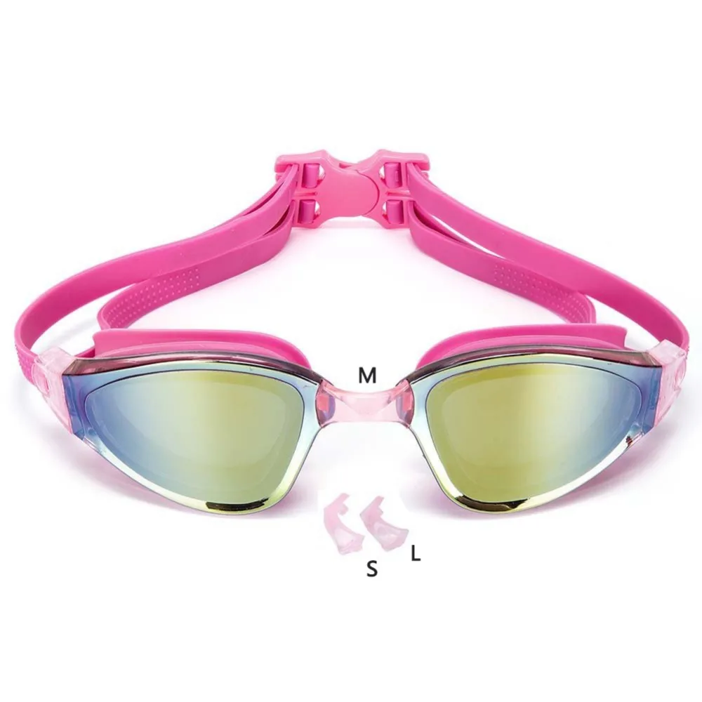 Высокое качество большая рамка Водонепроницаемые силиконовые плавательные очки для взрослых