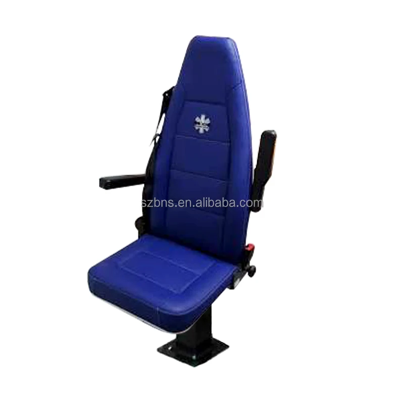 Multifunction Folding Rotating Ambulance Seat With Vertical And Horizontal Adjustment