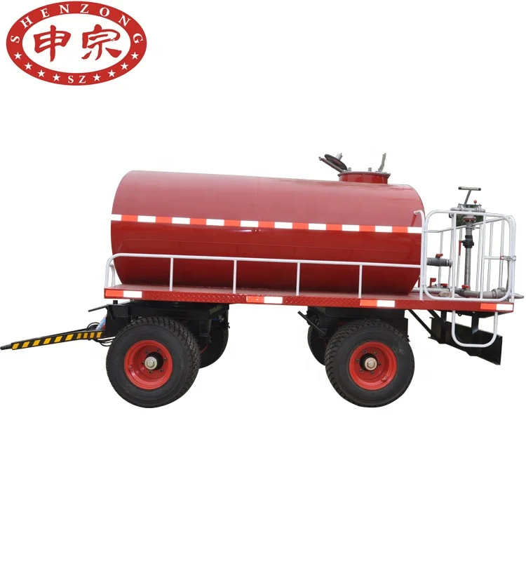 5 ton big wide tire fire fighting water tank trailer for sale