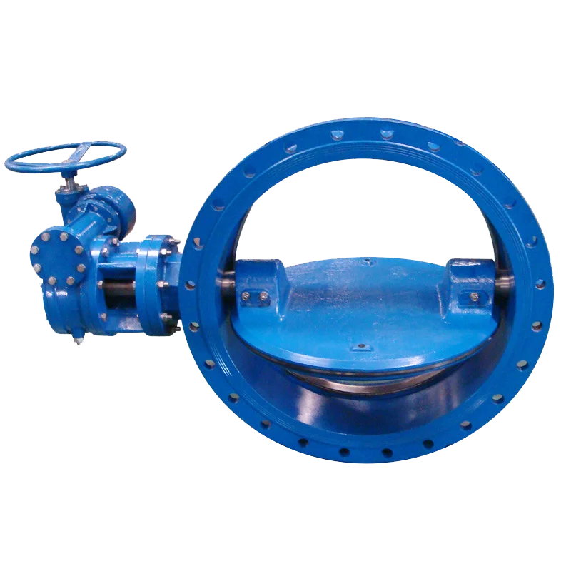 lever operate wafer type butterfly valve cast iron