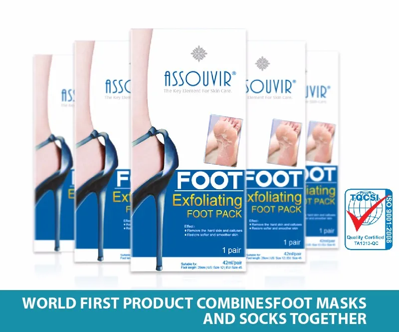 Foot Care Peeling Dead Skin Removal Exfoliating Foot Mask