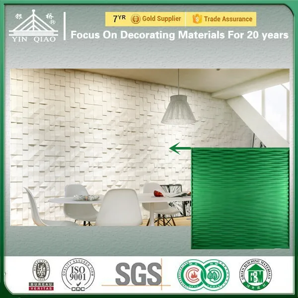Silicone Rubber Molds for Gypsum 3D Wall Panel Decoration Material