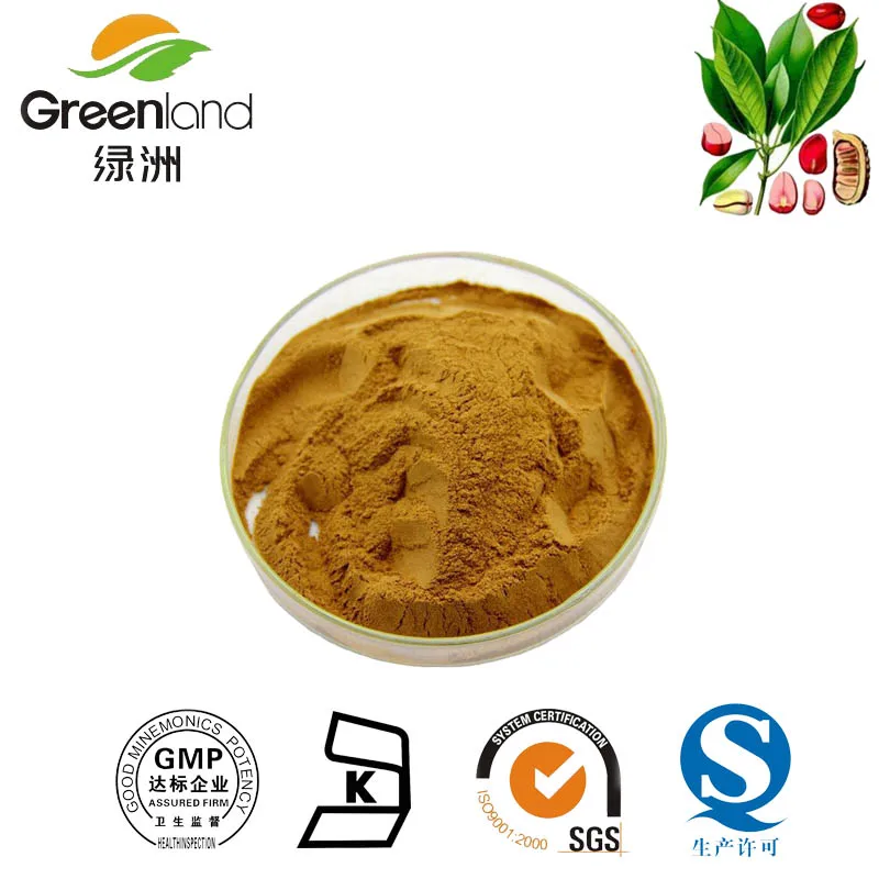 Экстракт колы акуминаты, порошок экстракта колы, экстракт колы 4:1 10:1 5% кофеин