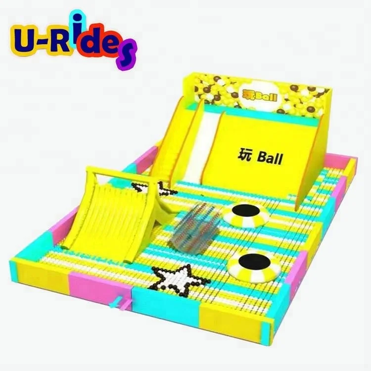 Огромный надувной бассейн ocena, надувная комбинированная горка, детский надувной бассейн для морских шаров