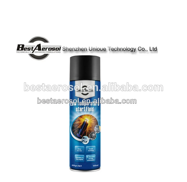 Engine Starter Or Low Temperature Starting Fluid
