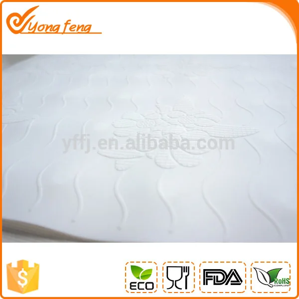 
Waterproof Low Price Non Slip silicone shower mat for Bathroom bath mats 