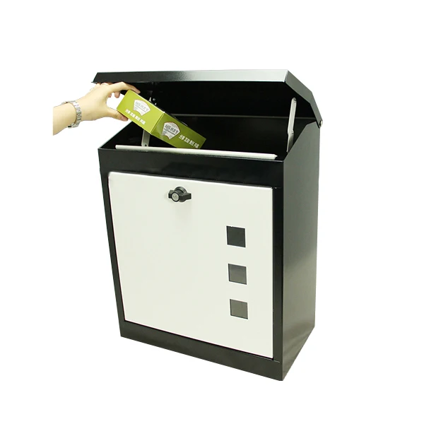 Оцинкованное крепление блокировки почты и посылки Прямая поставка коробка