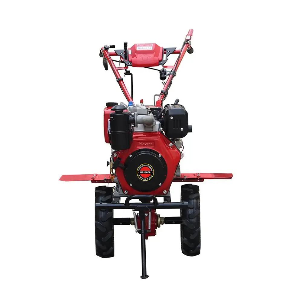 Low price air cooled 186FA engine agricultural machine diesel tiller