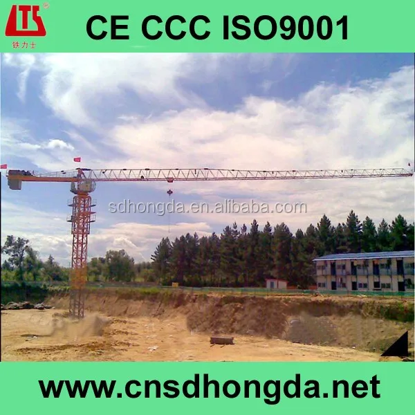 High Efficiency HONGDA QTZ500 Tower Cranes for Sale