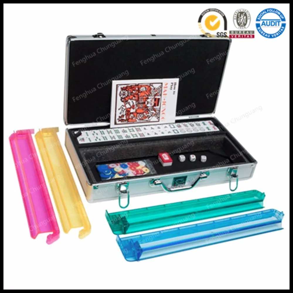 
Custom 166 American Mahjong Set with Aluminum Case 