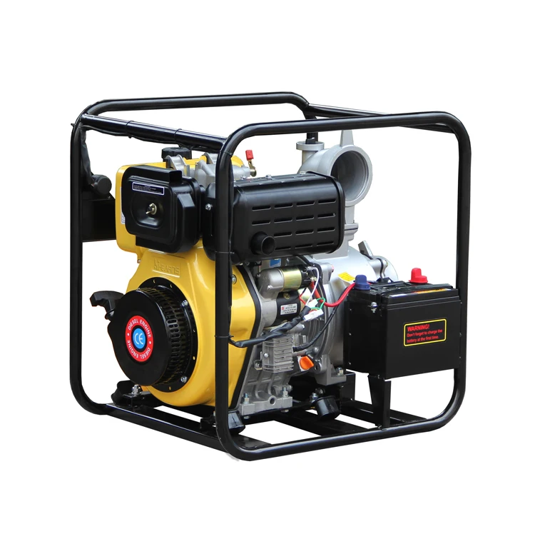 4 inch Air-cooled electric start irrigation diesel water pump for sale