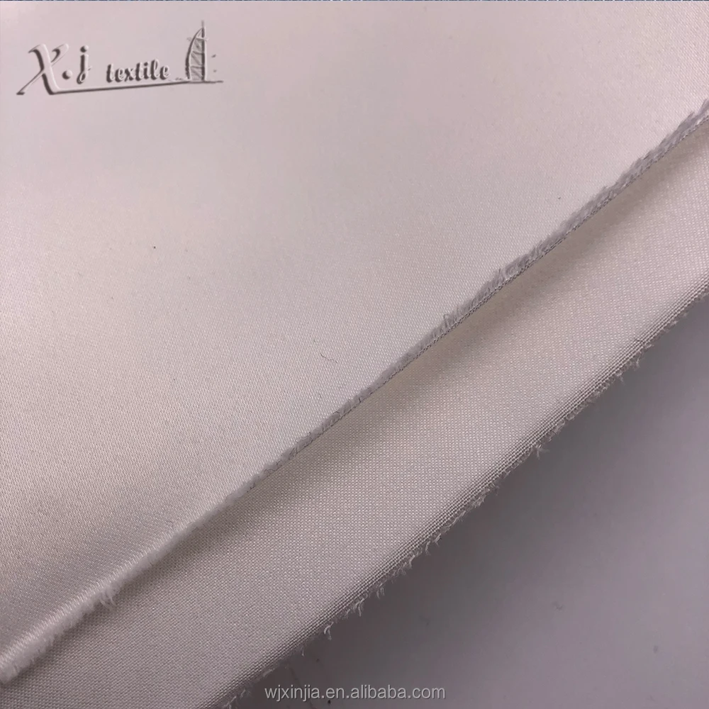 
75D*300D Polyester Satin Bridal Heavy Satin Fabric 