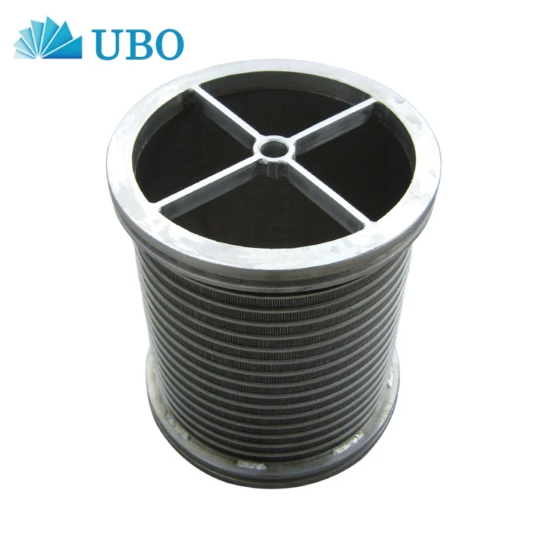 Stainless steel wedge wire screen aquaculture rotary drum vacuum filter for Koi Pond