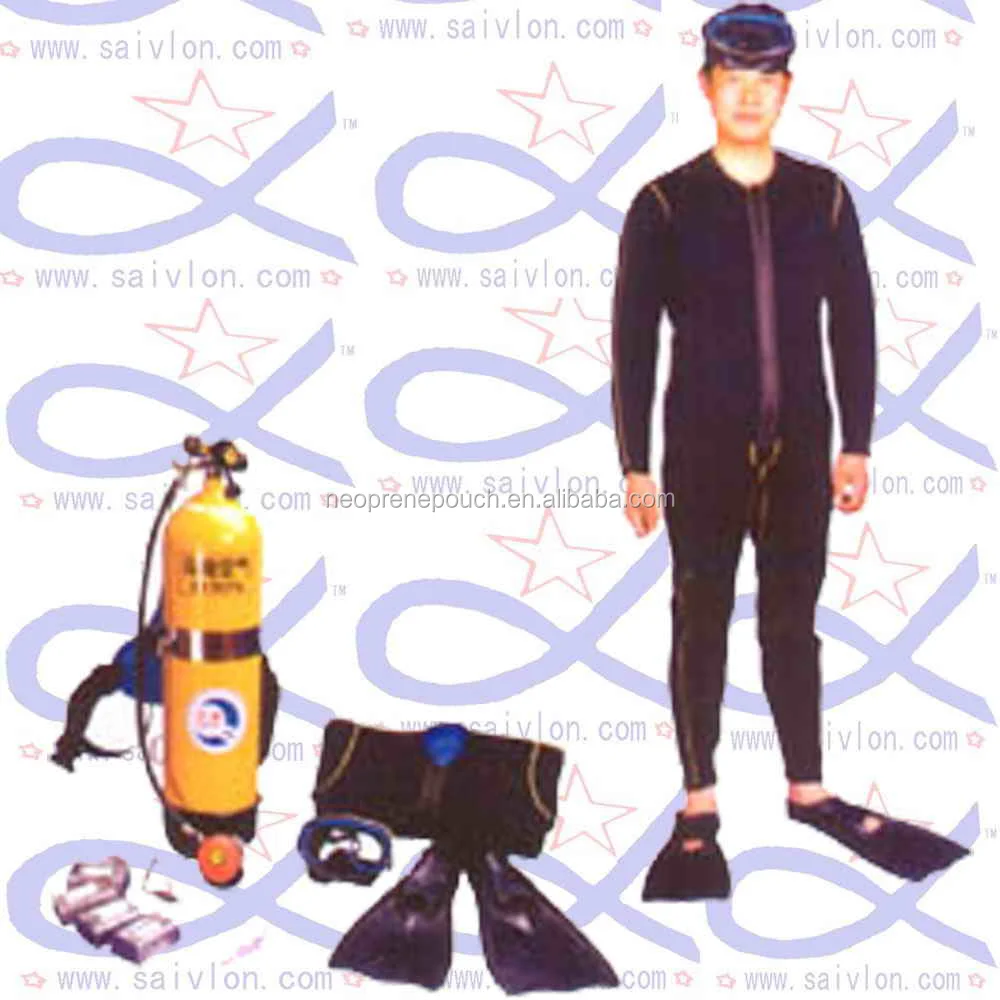 custom size factory price neoprene dry suit diving