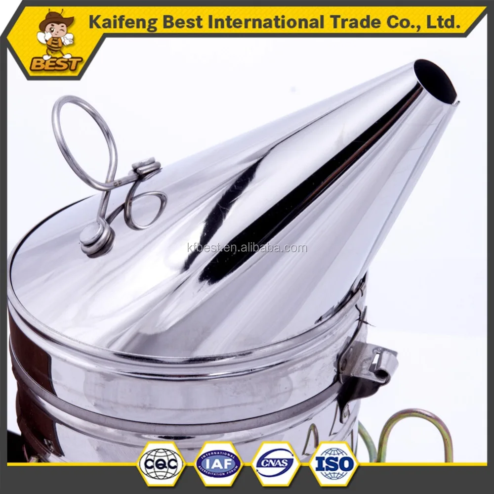 Best quality and unique beekeeping equipment cowhide/sheepskin bee smokers for sale