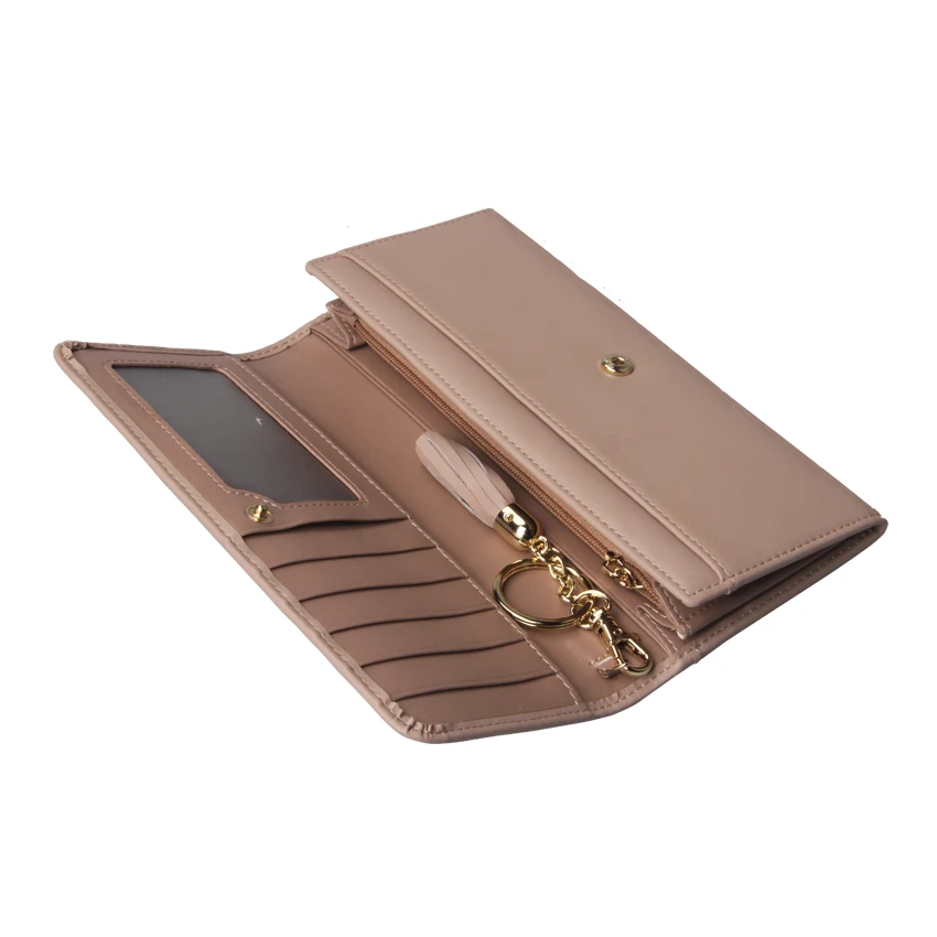 Женский Длинный кошелек из натуральной кожи