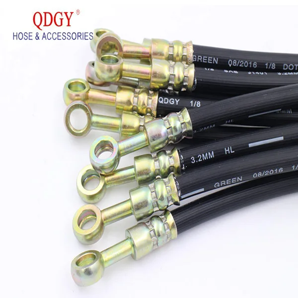 3.2mm x 7.5mm 1/8 Dot Sae j1401 rubber brake hose