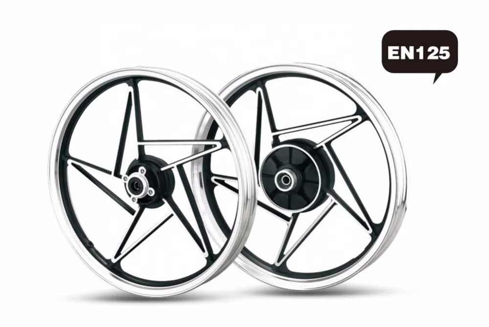 
EN125 18 inch motorcycle aluminum alloy wheel 
