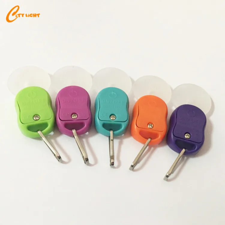 New Product Zipper Pull LED Zipper Light Zipper Light with Metal Clip