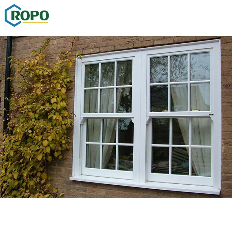 10 Year Warranty Joinery Australian Standard Grilles Reasonable Price Aluminum PVC Vertical Slide Sash Window