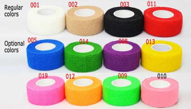 Tear By Hand 15 видов цветов Elastic Horse Vetwrap водонепроницаемый ветеринарный когезионный