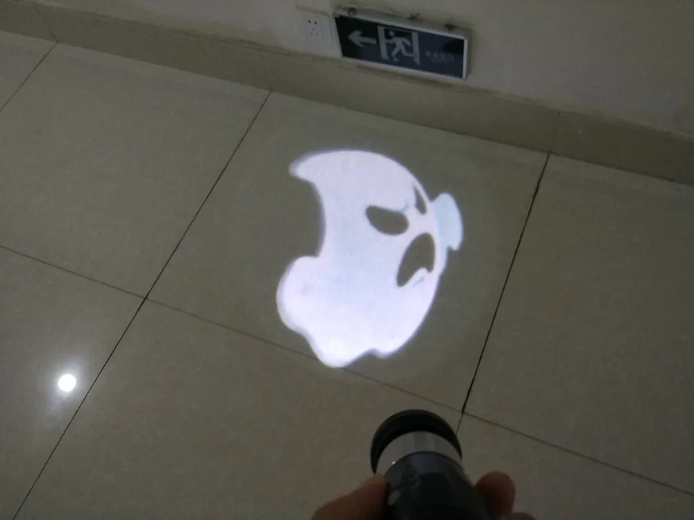 Hot sale latest design custom design logo projector led spotlight