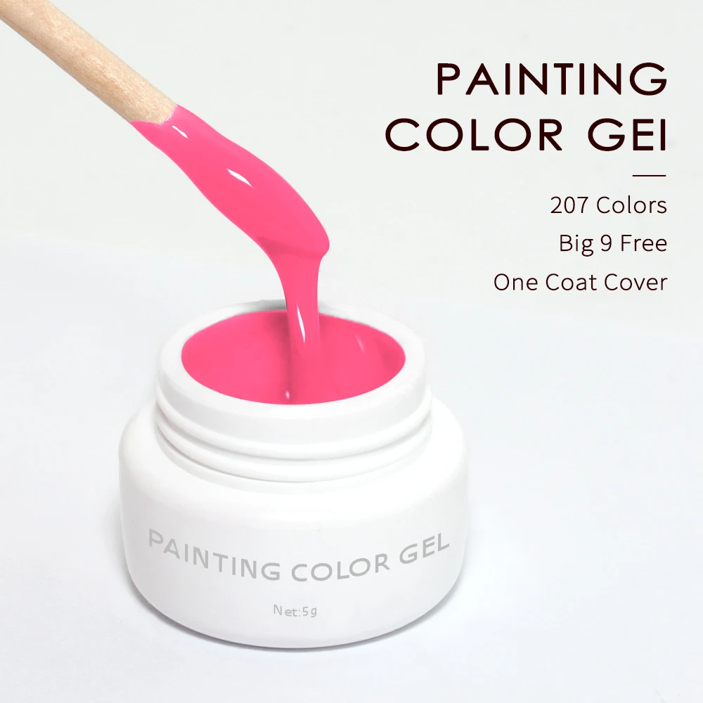 OEM/ODM Private label gel polish long lasting painting gel nail art with factory price