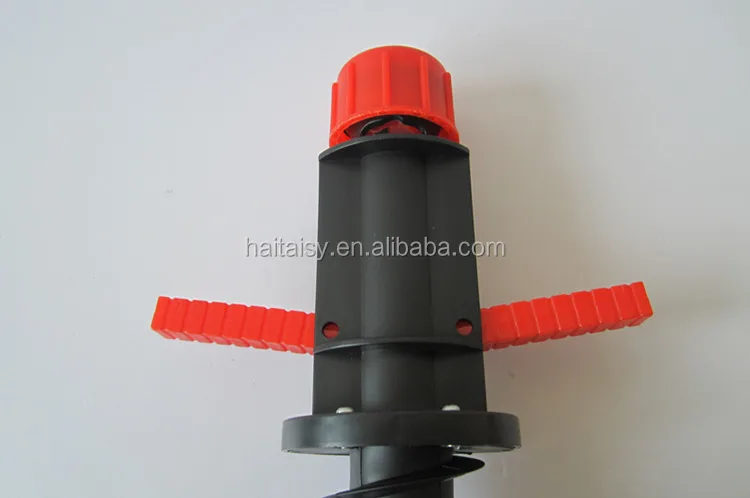 New Desgin Beach Umbrella Plastic Ground Screw Anchor Beach Umbrella Drill