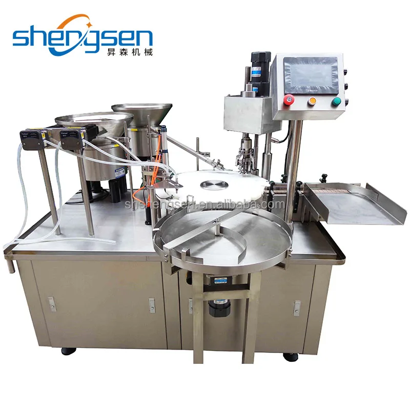 Fully Automatic Olive Oil Filling Equipment / Coconut Oil Bottle Filling Machine