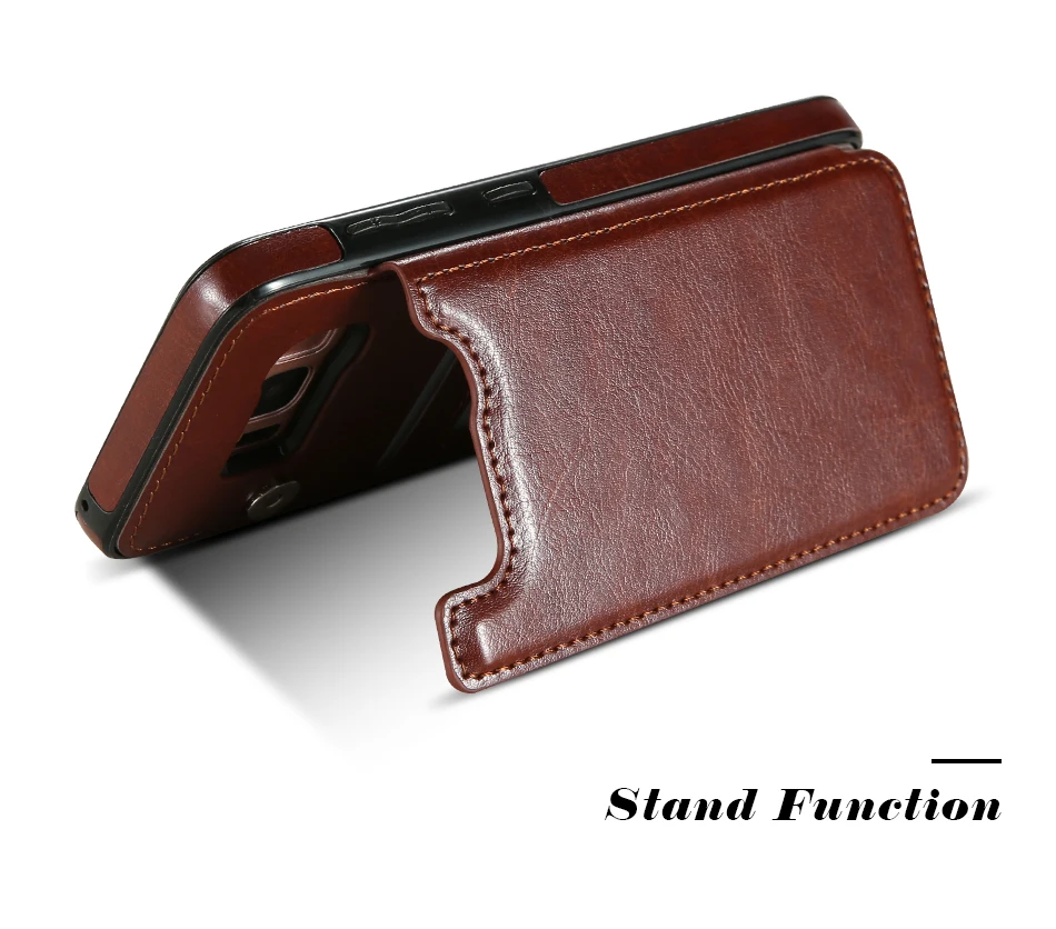 Luxury Wallet Case for Samsung Galaxy S9 S8 Plus Case Leather Card Magnet Flip Cover Phone Case for Samsung S7 Edge Note 8 9